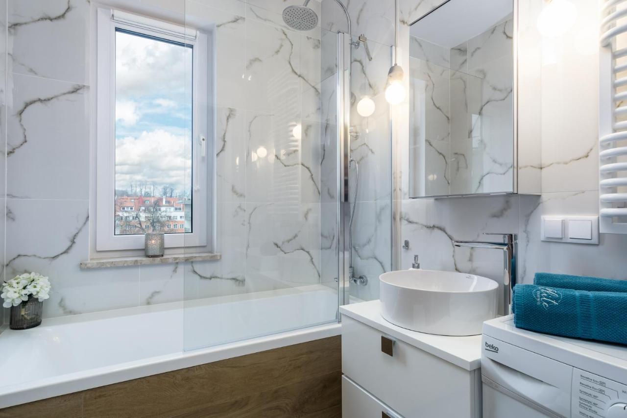 Elite Apartments Family City Center Gdansk Bagian luar foto